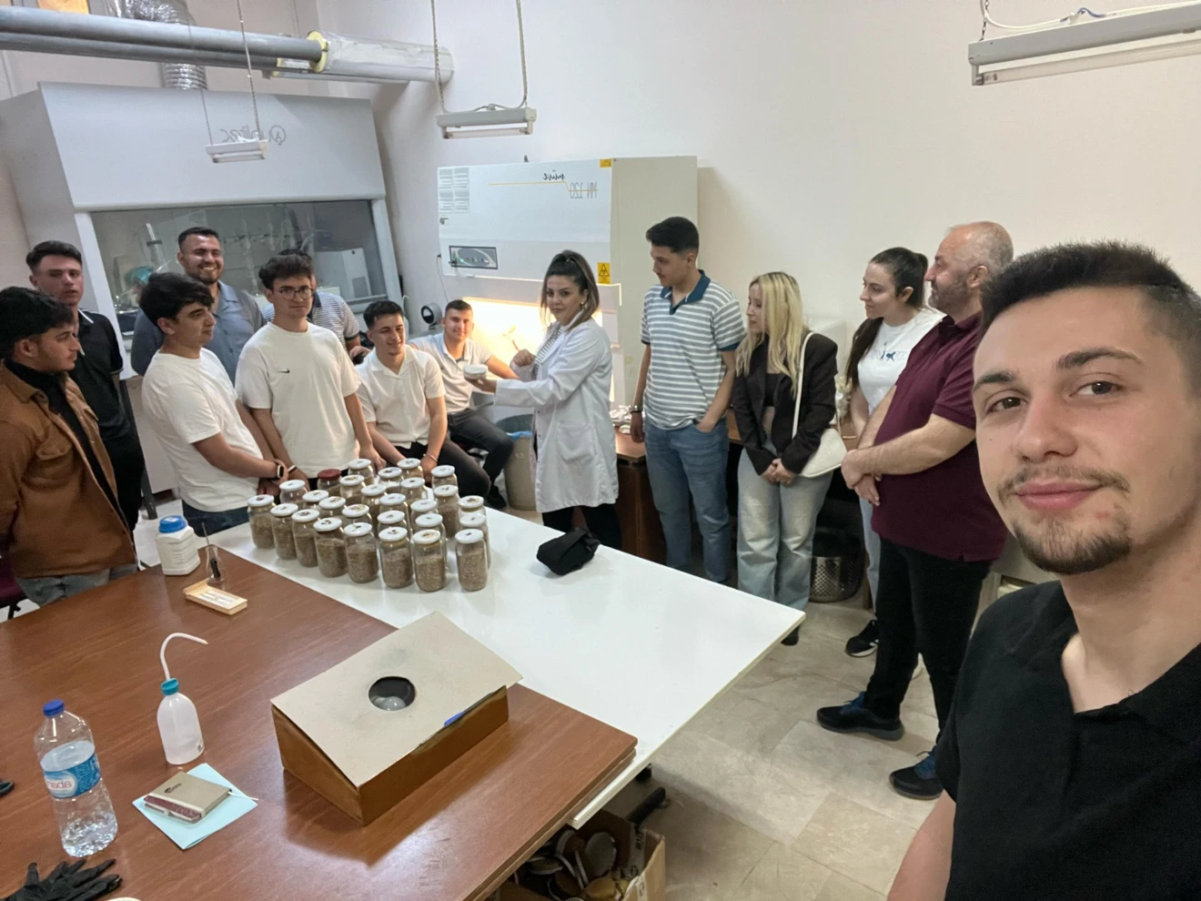 Selçuk Üniversitesi Mantarcılık Uygulama ve Araştırma Merkezi'ne Teknik Gezi Düzenlendi